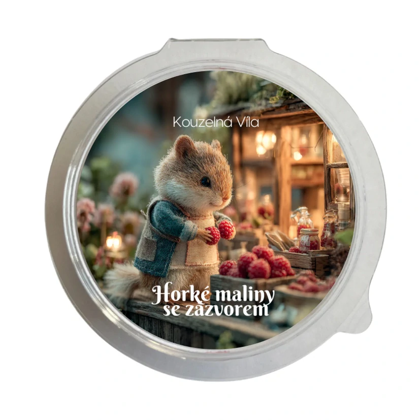 Kouzelná Víla - sojový vosk Horké maliny se zázvorem 20 g
