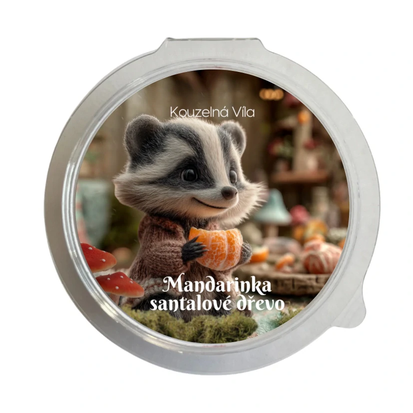 Kouzelná Víla - sojový vosk Mandarinka a santalové dřevo 20 g