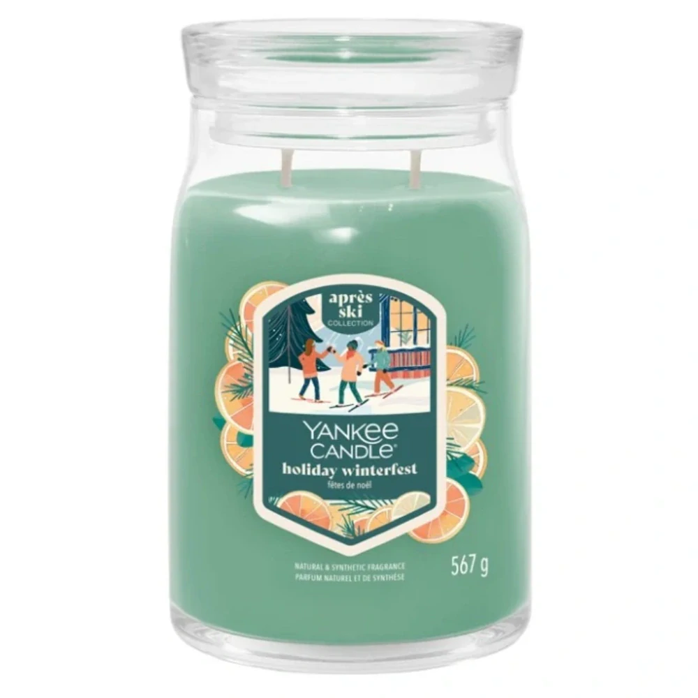 Yankee candle, vonná svíčka Signature Holiday Winterfest 567 g
