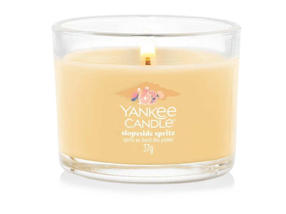 Yankee Candle votivní svíčka ve skle Slopeside Spritz 37 g