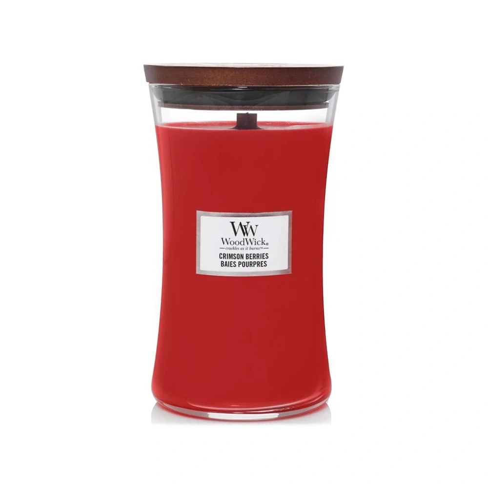 Woodwick vonná svíčka Crimson Berries (Červená jeřabina) 609 g