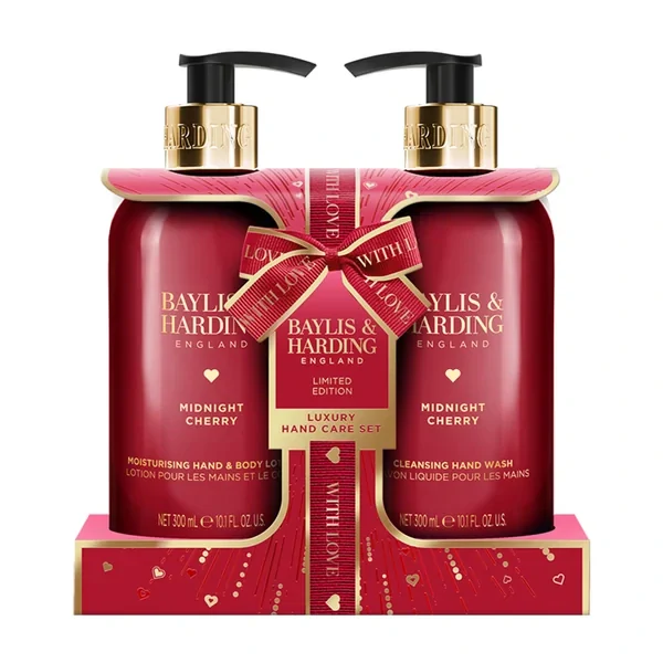 Baylis & Harding, Midnight Cherry - sada péče o ruce, 2 ks