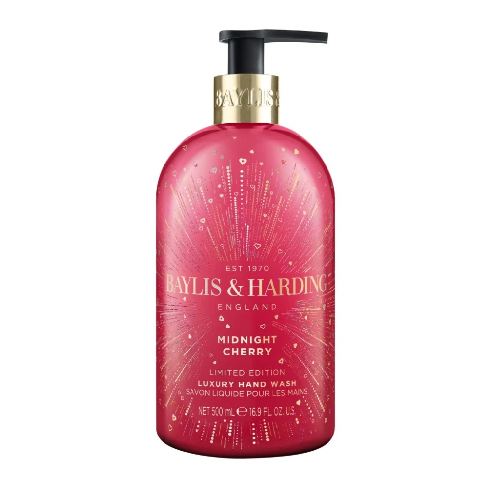 Baylis & Harding, Midnight Cherry tekuté mýdlo na ruce, 500 ml