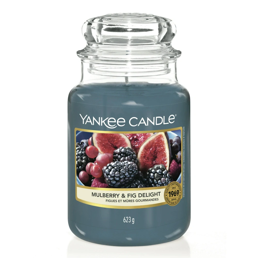 Yankee Candle classic vonná svíčka Mulberry & Fig Delight 623 g