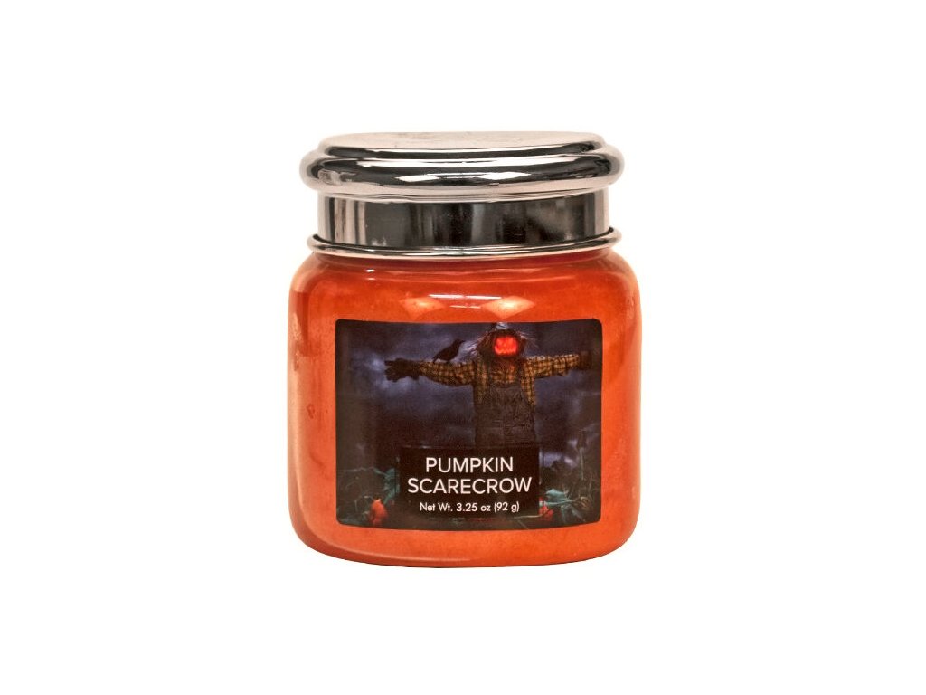 Village Candle - vonná svíčka Pumpkin Scarecrow (Dýňový strašák) 92 g