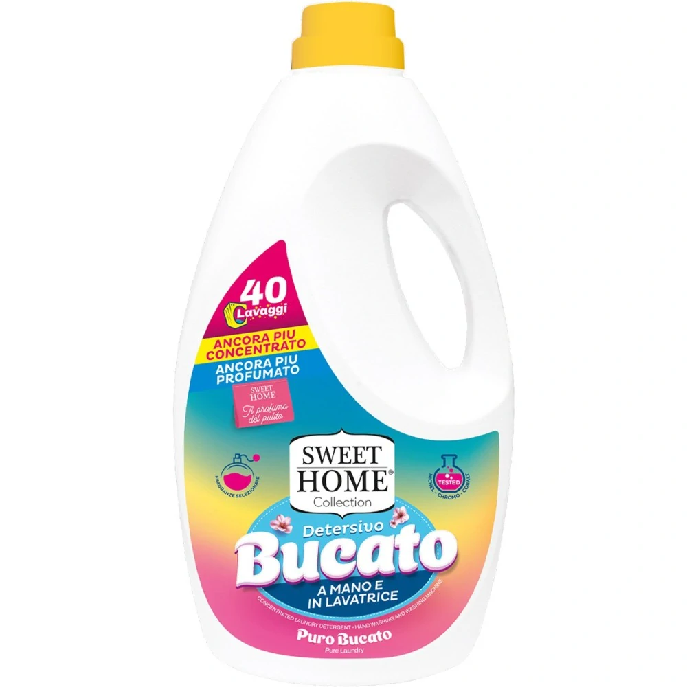 Sweet Home prací gel Puro Bucato (Čisté prádlo) 2000 ml