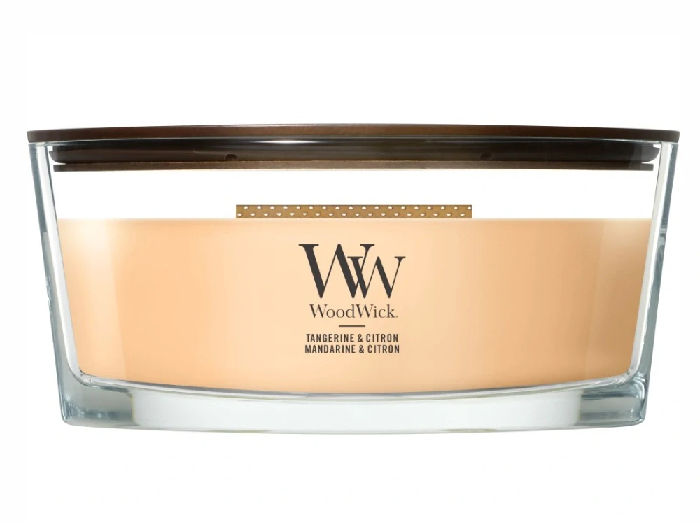 WoodWick vonná svíčka loď Tangerine Citron 453 g