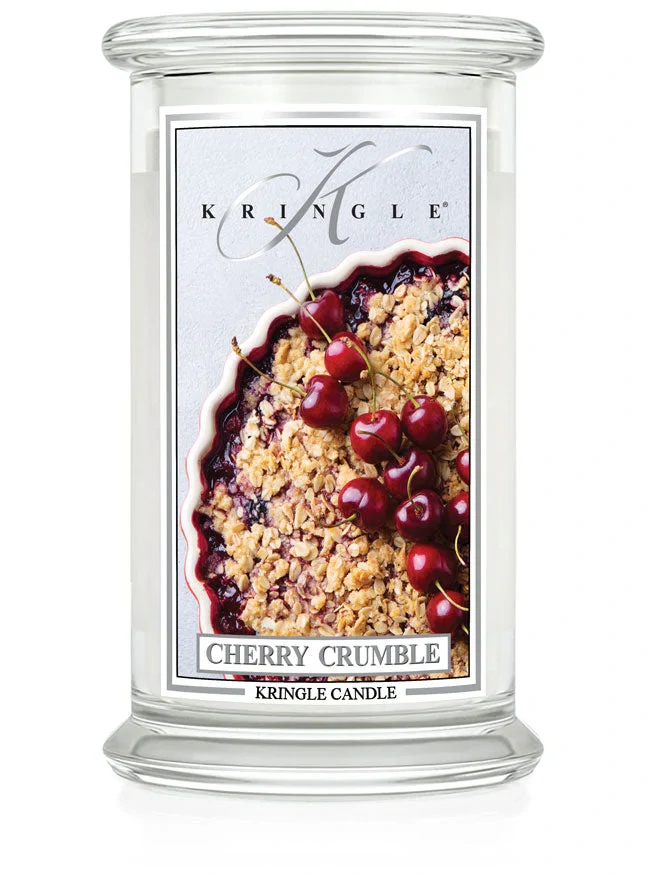 Kringle Candle, vonná svíčka Cherry Crumble 624 g