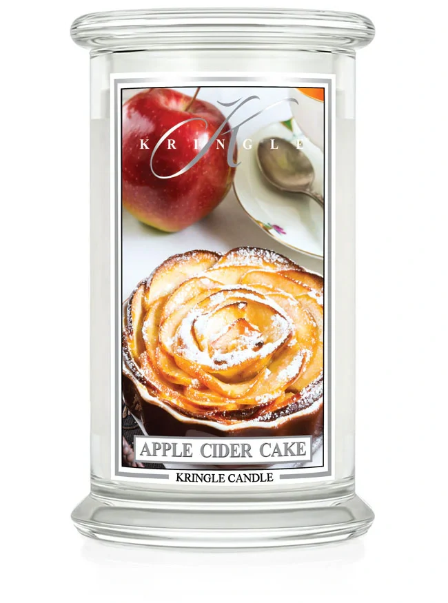 Kringle Candle, vonná svíčka Apple Cider Cake 624 g