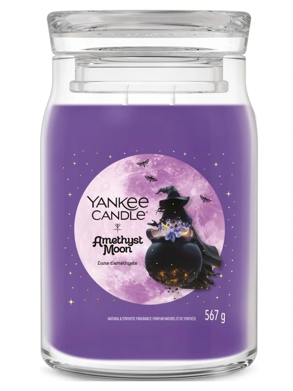 Yankee Candle Signature velká vonná svíčka Amethyst Moon 567 g