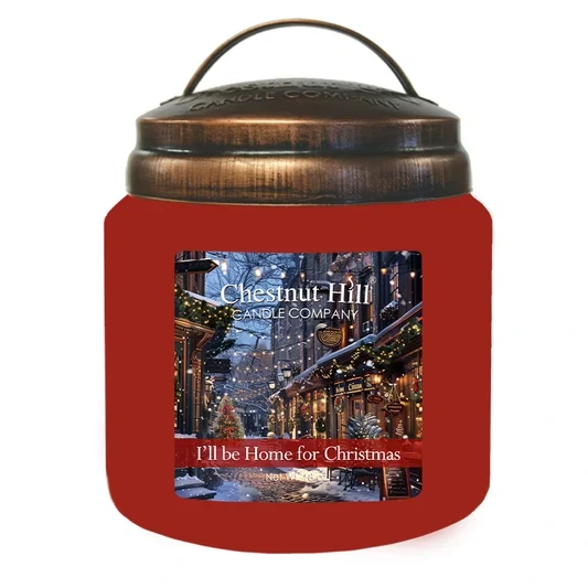 Chestnut Hill Candle - vonná svíčka I'll be Home for Christmas 510 g
