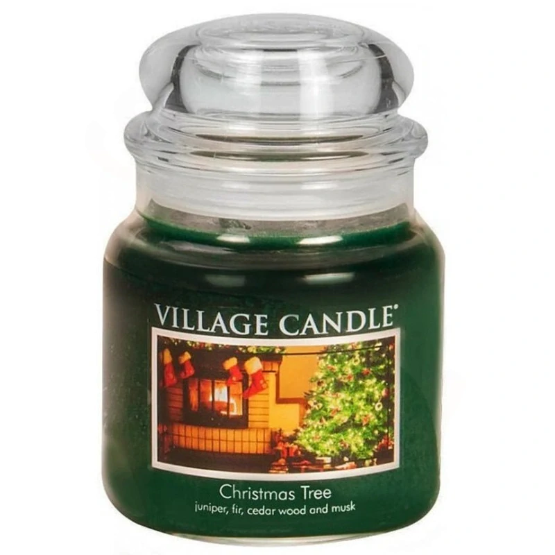 Village Candle - vonná svíčka Christmas Tree (Vánoční stromeček) 389 g