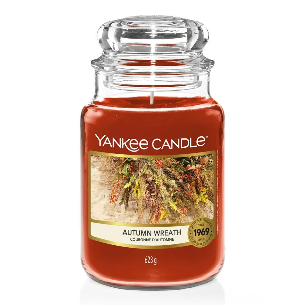 Yankee Candle classic vonná svíčka Autumn Wreath 623 g