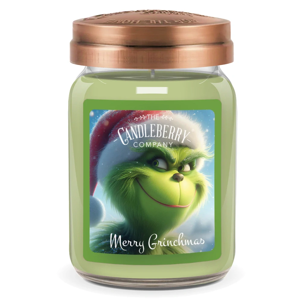 Candleberry - vonná svíčka Merry Grinchmas 624 g