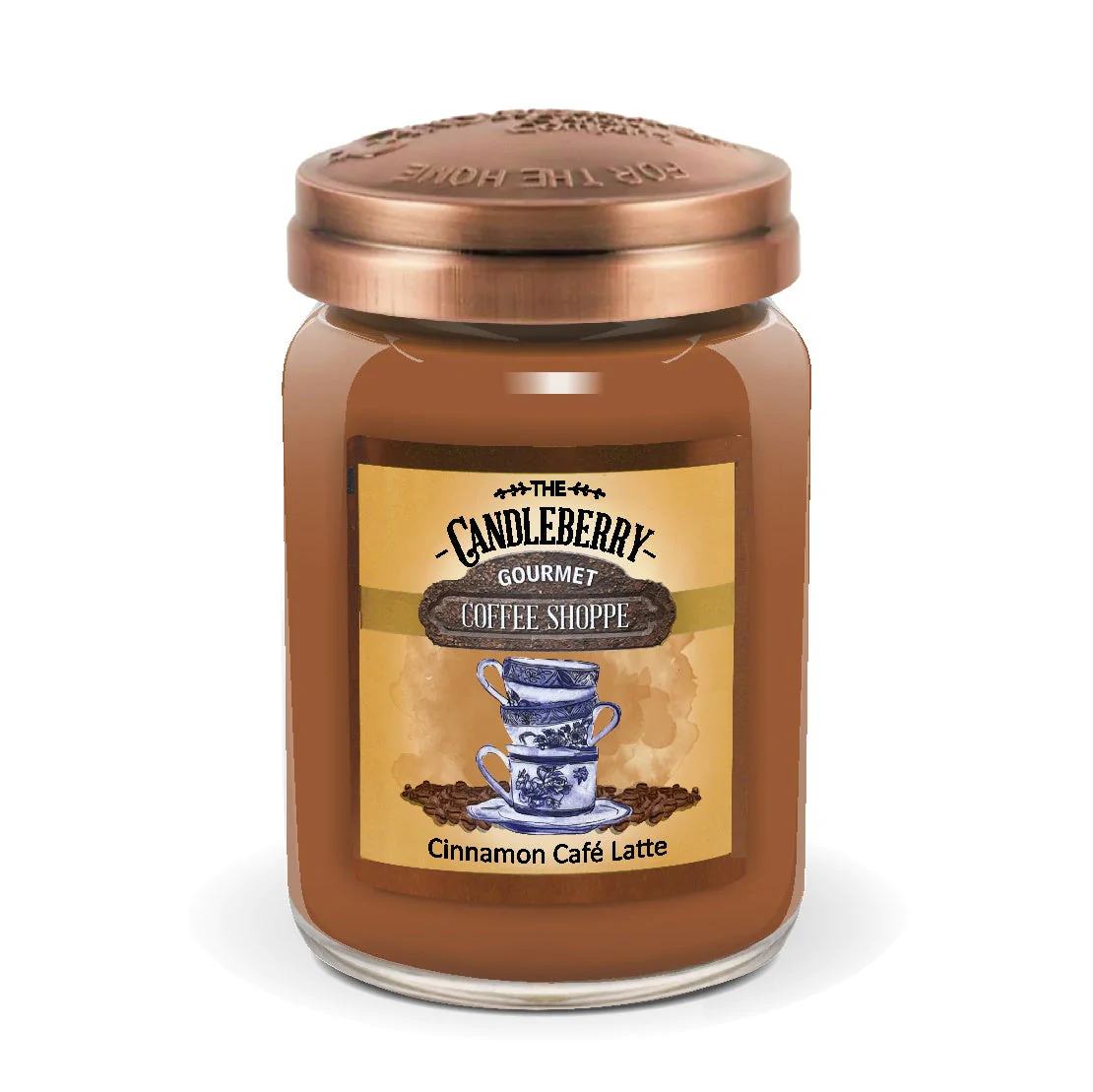Candleberry, Coffee Shoppe – Cinnamon Cafe Latte 624 g