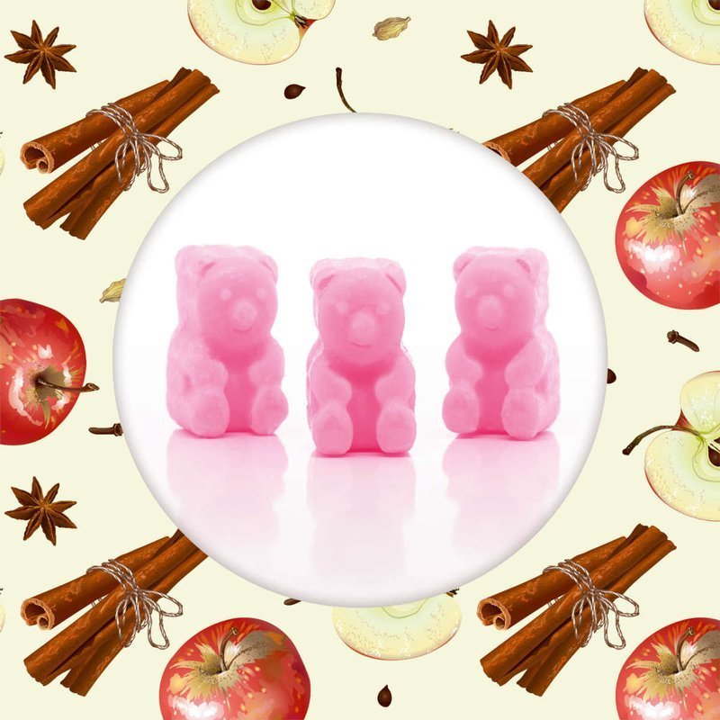 Ted & Frieds - sojový vonný vosk Apple Cinnamon 50 g