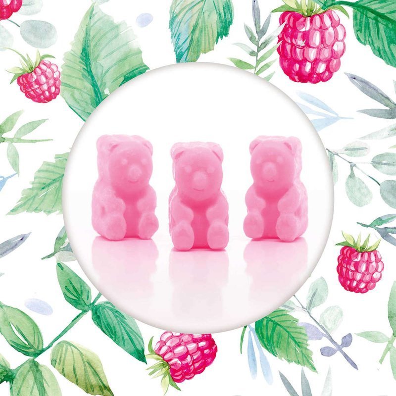 Ted & Frieds - sojový vonný vosk Raspberry Vanilla 50 g