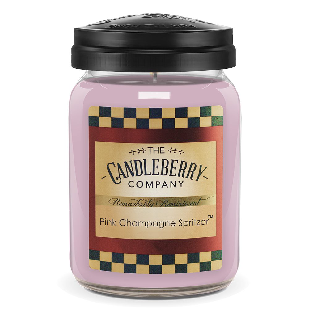 Candleberry - vonná svíčka Pink Champagne Spritzer 624 g