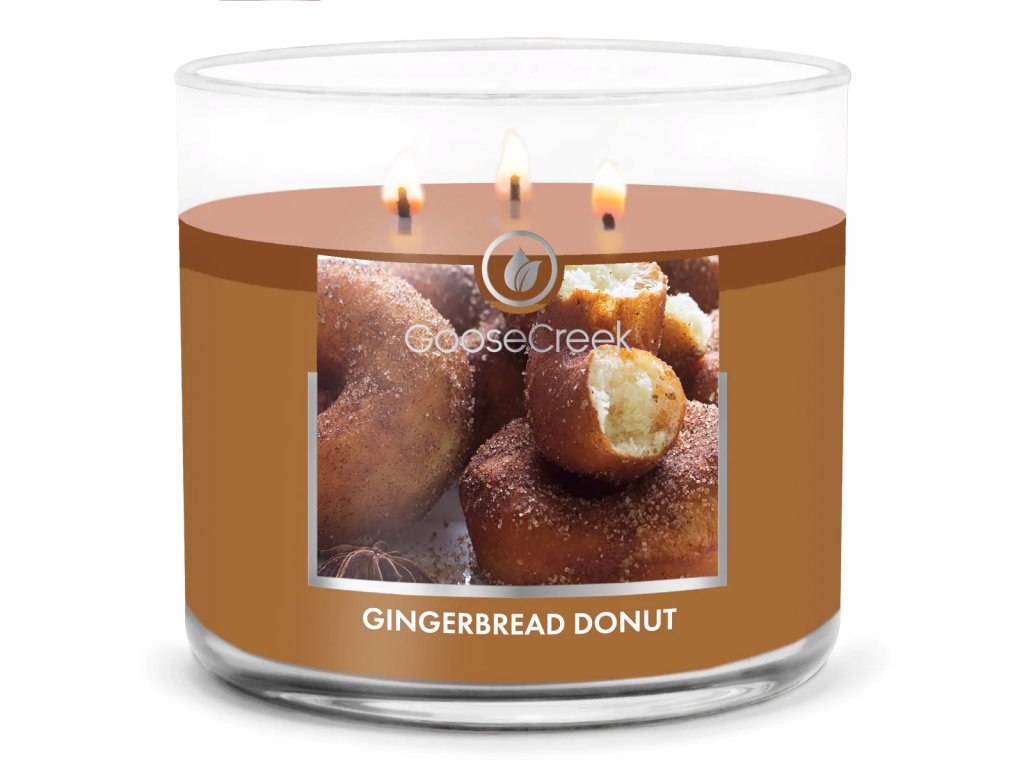 Goose Creek Candle - vonná svíčka Gingerbread Donut 411 g
