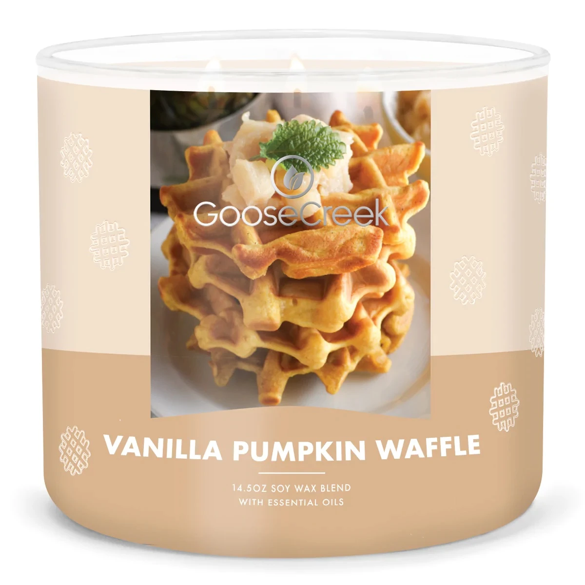 Goose Creek Candle - vonná svíčka Vanilla Pumpkin Waffle 411 g