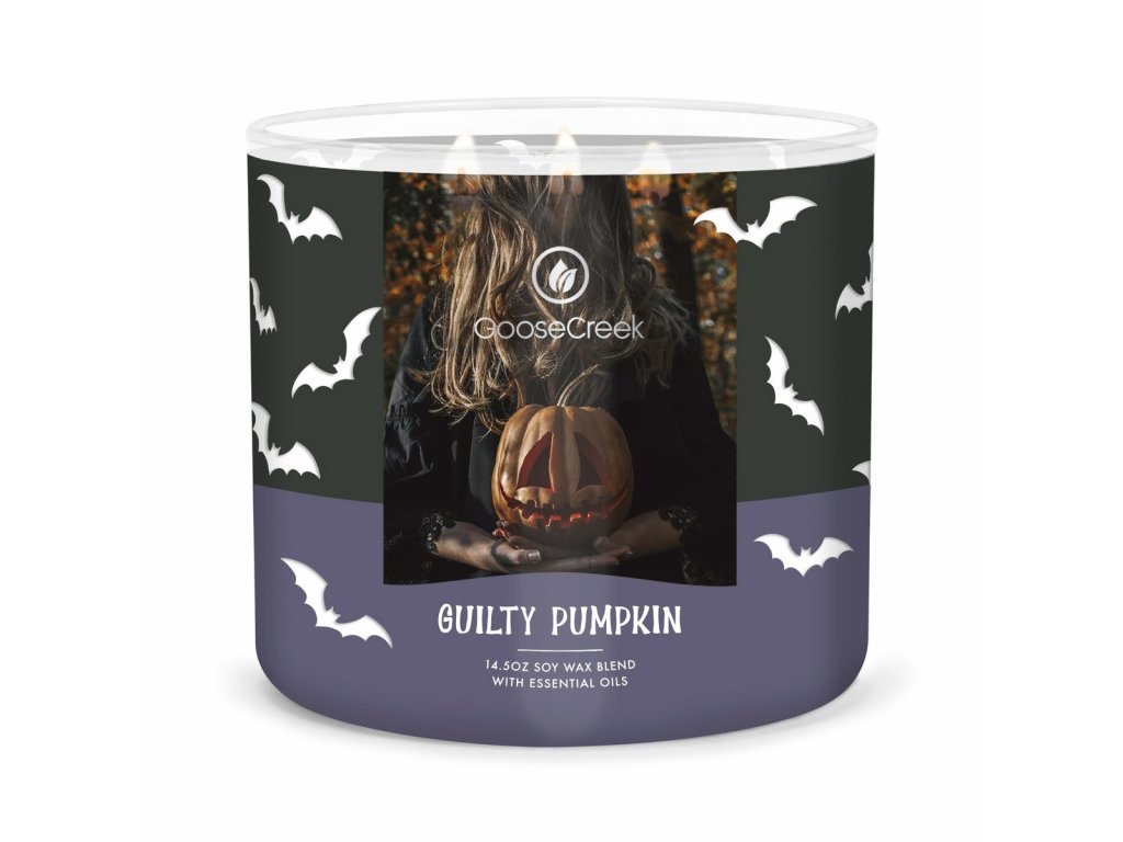 Goose Creek Candle - vonná svíčka Guilty Pumpkin 411 g