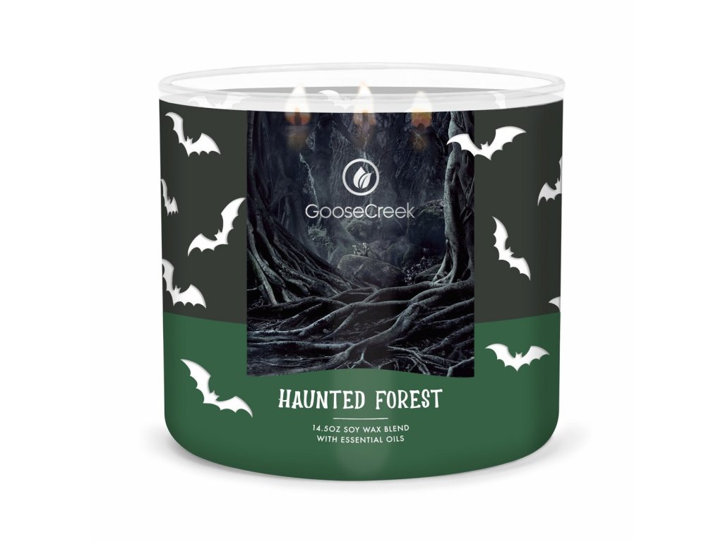 Goose Creek Candle - vonná svíčka Haunted Forest 411 g