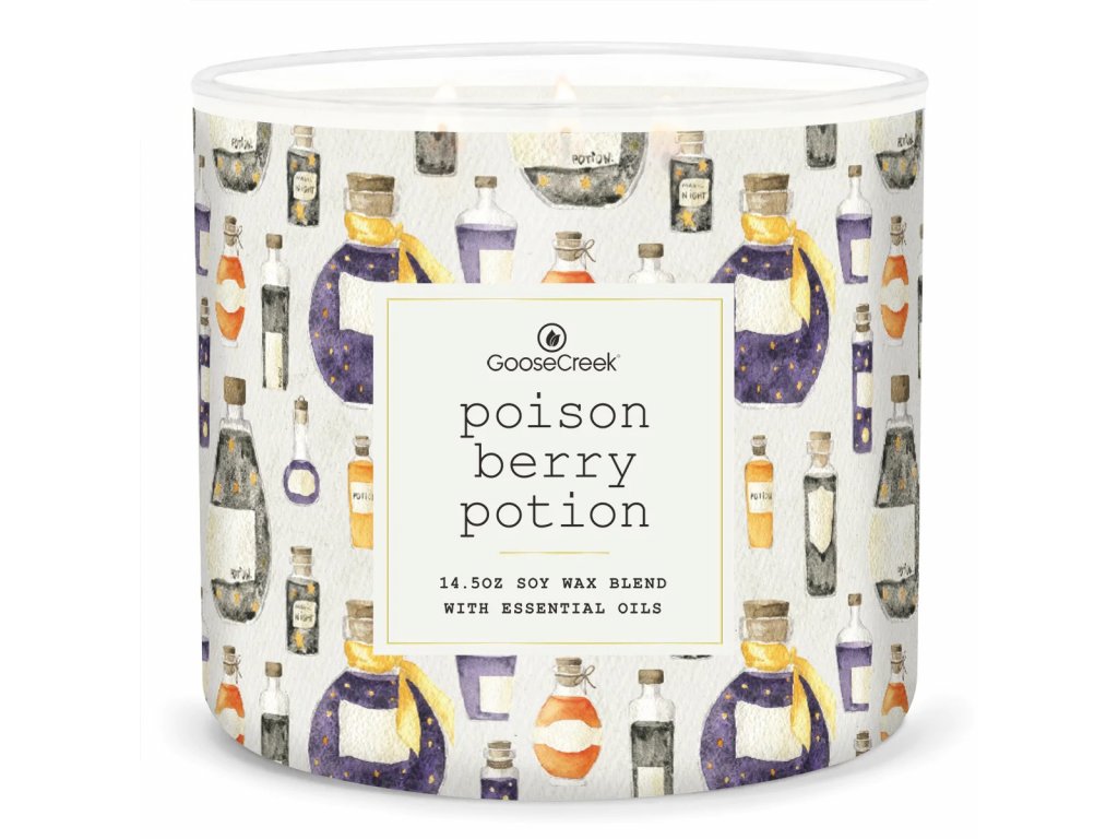Goose Creek Candle - vonná svíčka Poison Berry Potion 411 g