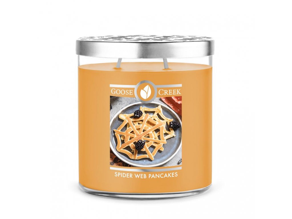 Goose Creek Candle - vonná svíčka Spider Web Pancakes 453 g