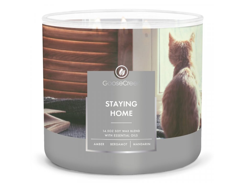 Goose Creek Candle - vonná svíčka Staying Home 411 g