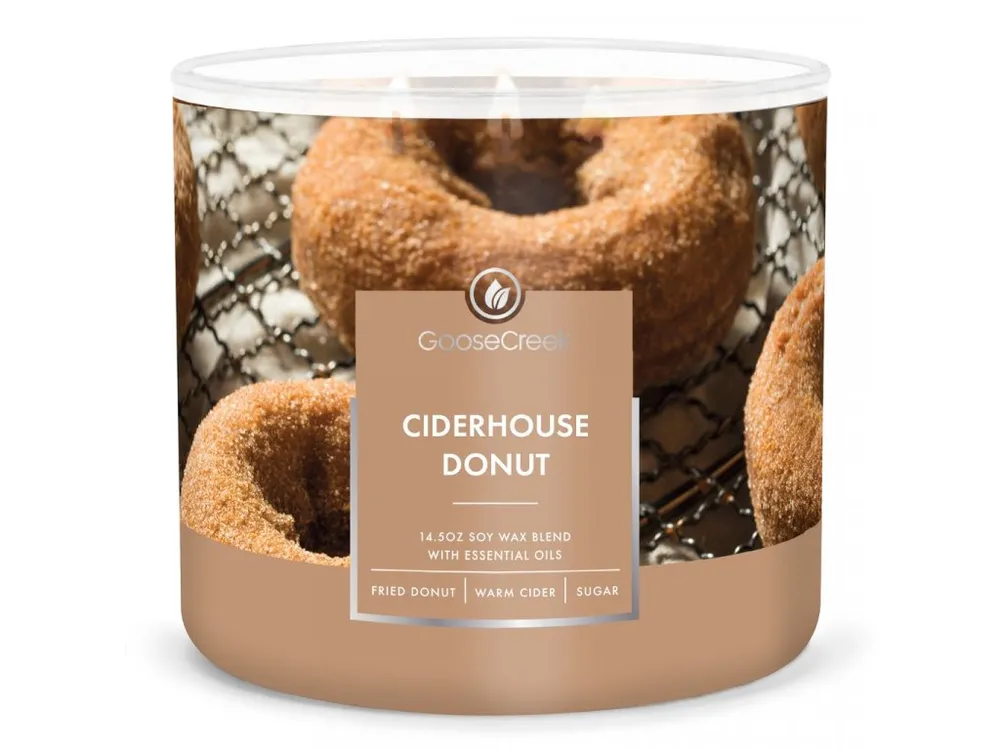 Goose Creek Candle - vonná svíčka Ciderhouse Donut 411 g