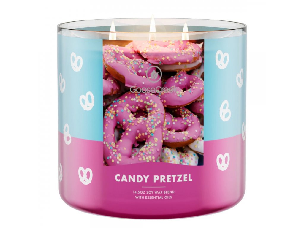 Goose Creek Candle - vonná svíčka Candy Pretzel 411 g