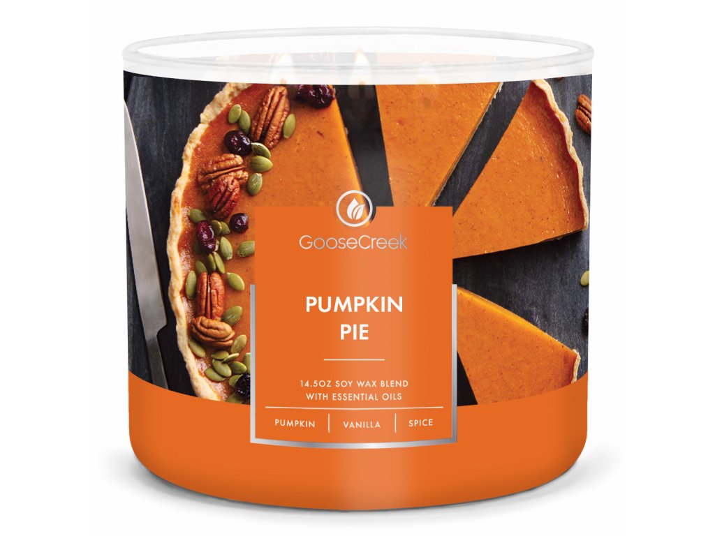 Goose Creek Candle - vonná svíčka Pumpkin Pie 411 g