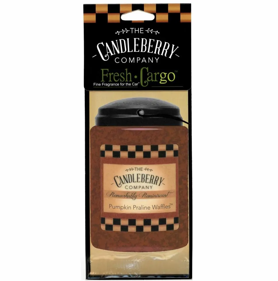 Candleberry - vůně do auta Pumpkin Praline Waffles
