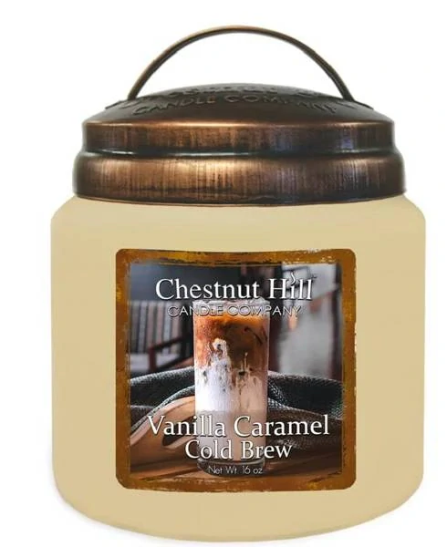 Chestnut Hill Candle - vonná svíčka Vanilla Caramel Cold Brew 454 g