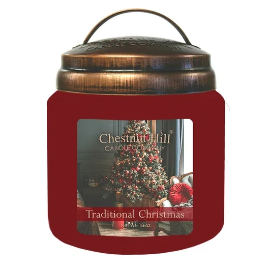 Chestnut Hill Candle - vonná svíčka Traditional Christmas 510 g