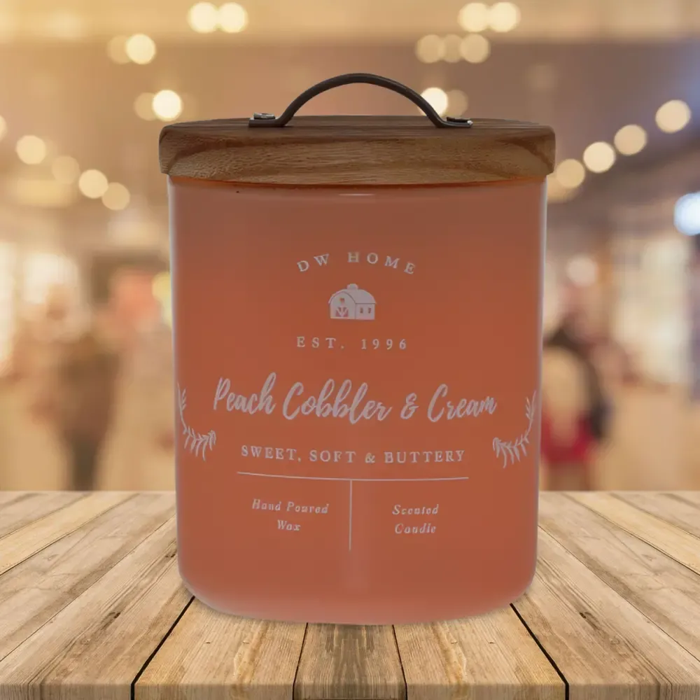DW HOME - vonná svíčka Peach Cobbler & Cream 428 g
