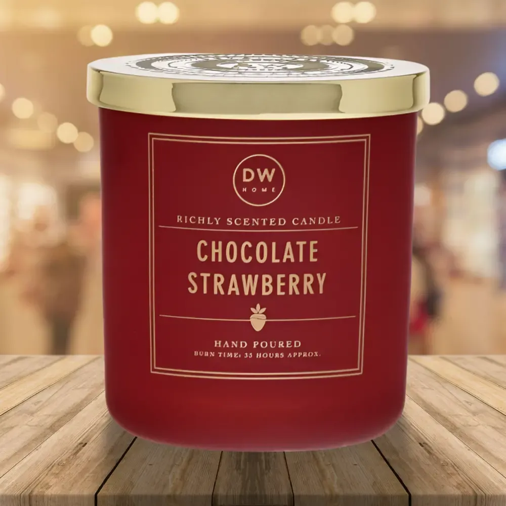 DW HOME - vonná svíčka Chocolate Strawberry (Jahody v čokoládě) 263 g