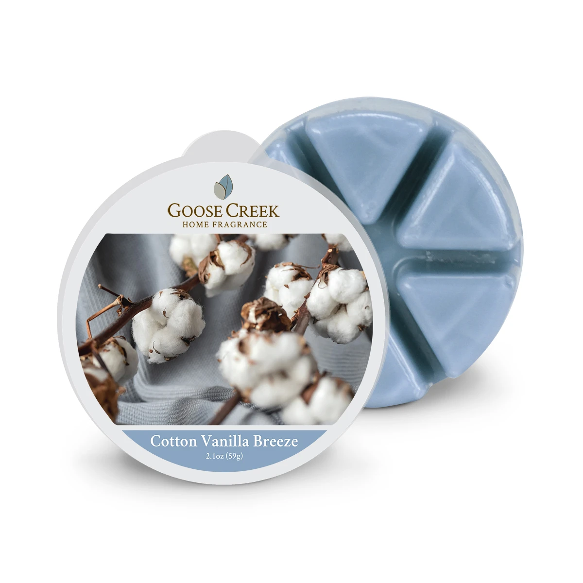 Goose Creek Candle - vonný vosk Cotton Vanilla Breeze 59 g