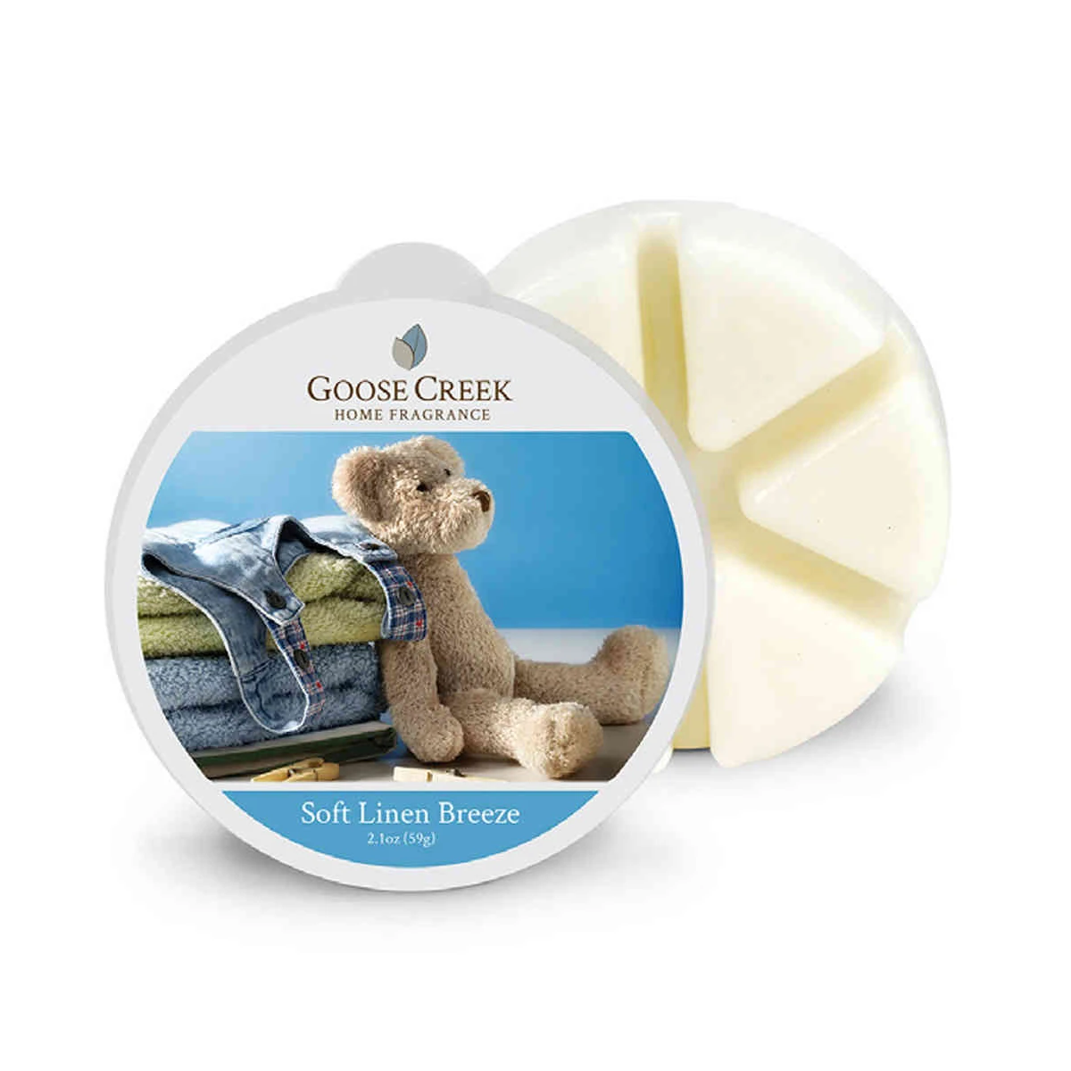 Goose Creek Candle - vonný vosk Soft Linen Breeze 59 g