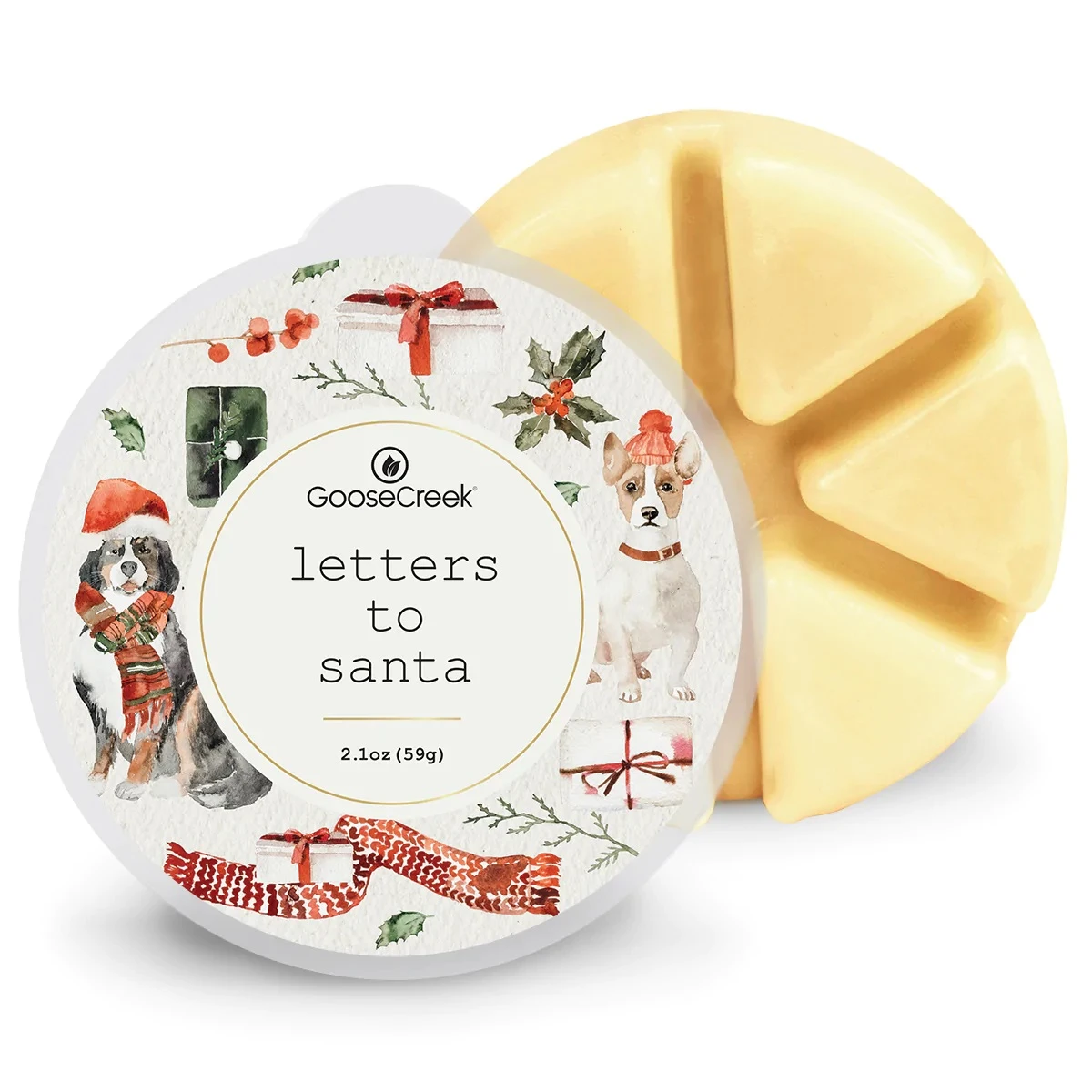 Goose Creek Candle - vonný vosk Letters to Santa 59 g