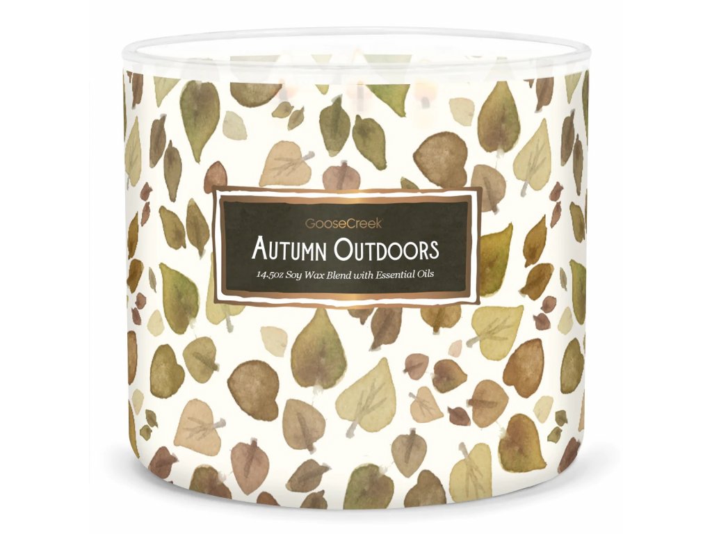 Goose Creek Candle - vonná svíčka Autumn Outdoors 411 g