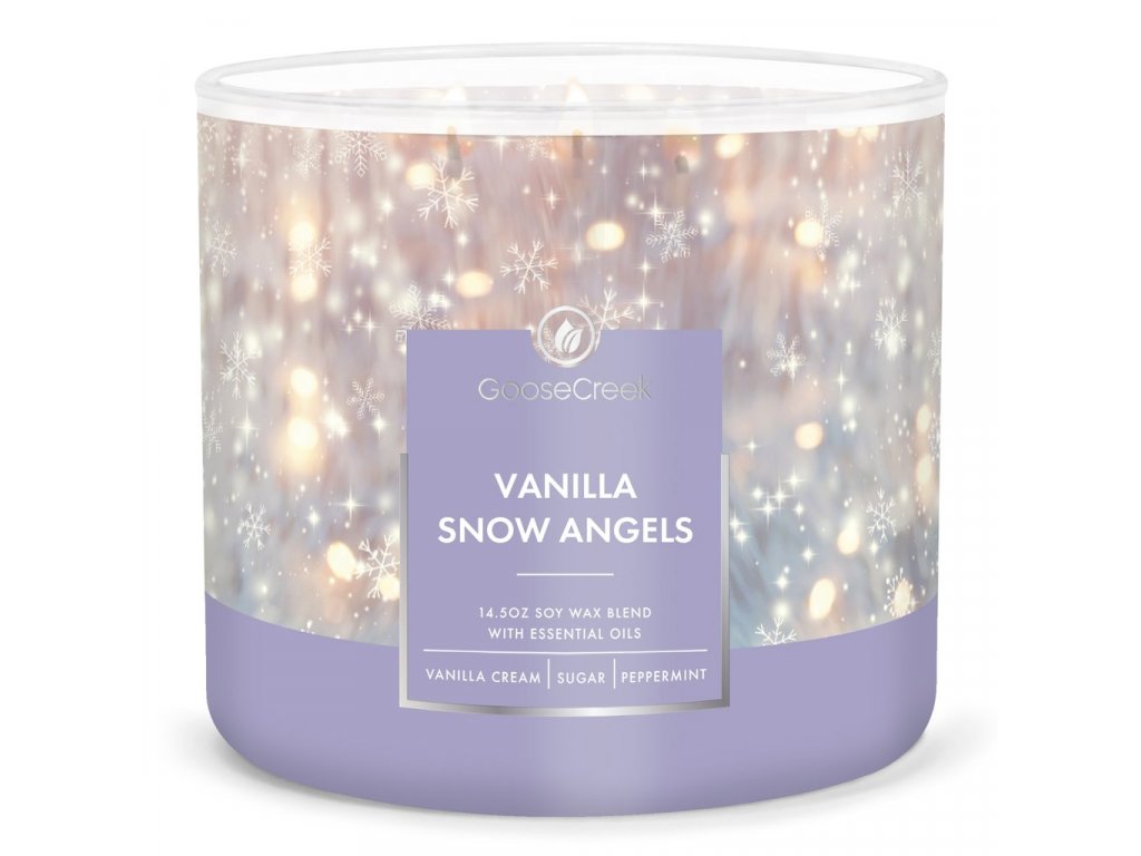 Goose Creek Candle - vonná svíčka Vanilla Snow Angels 411 g