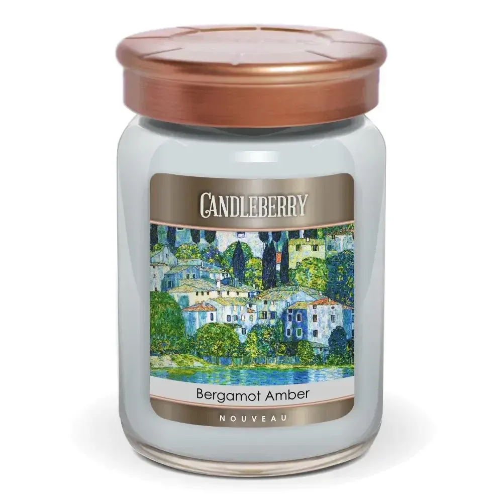 Candleberry, NOUVEAU - Bergamot Amber 624 g