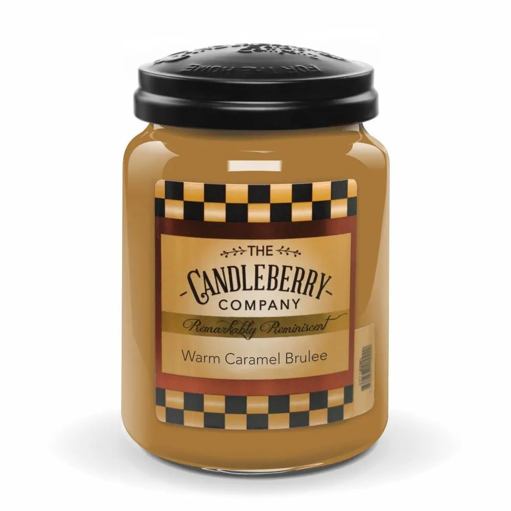 Candleberry - vonná svíčka Warm Caramel Brulee 624 g