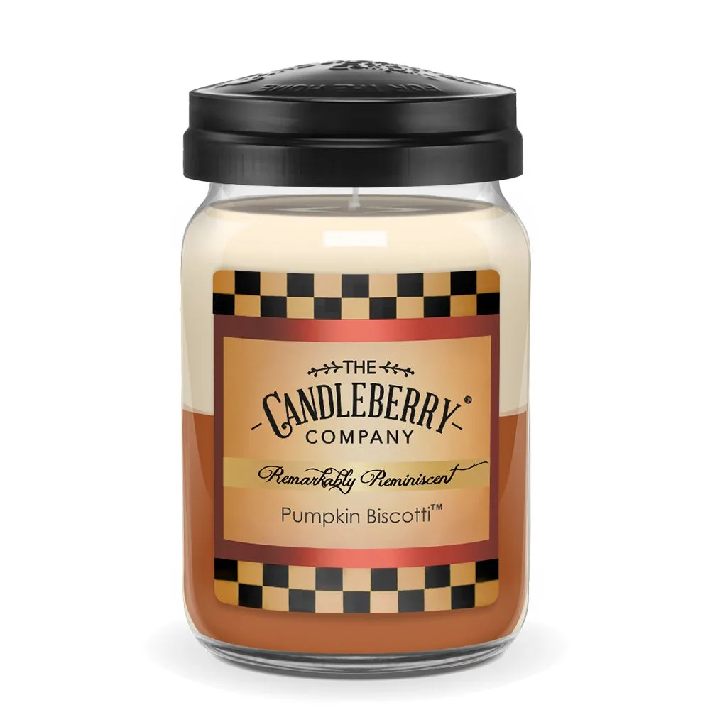 Candleberry - vonná svíčka Pumpkin Biscotti 624 g