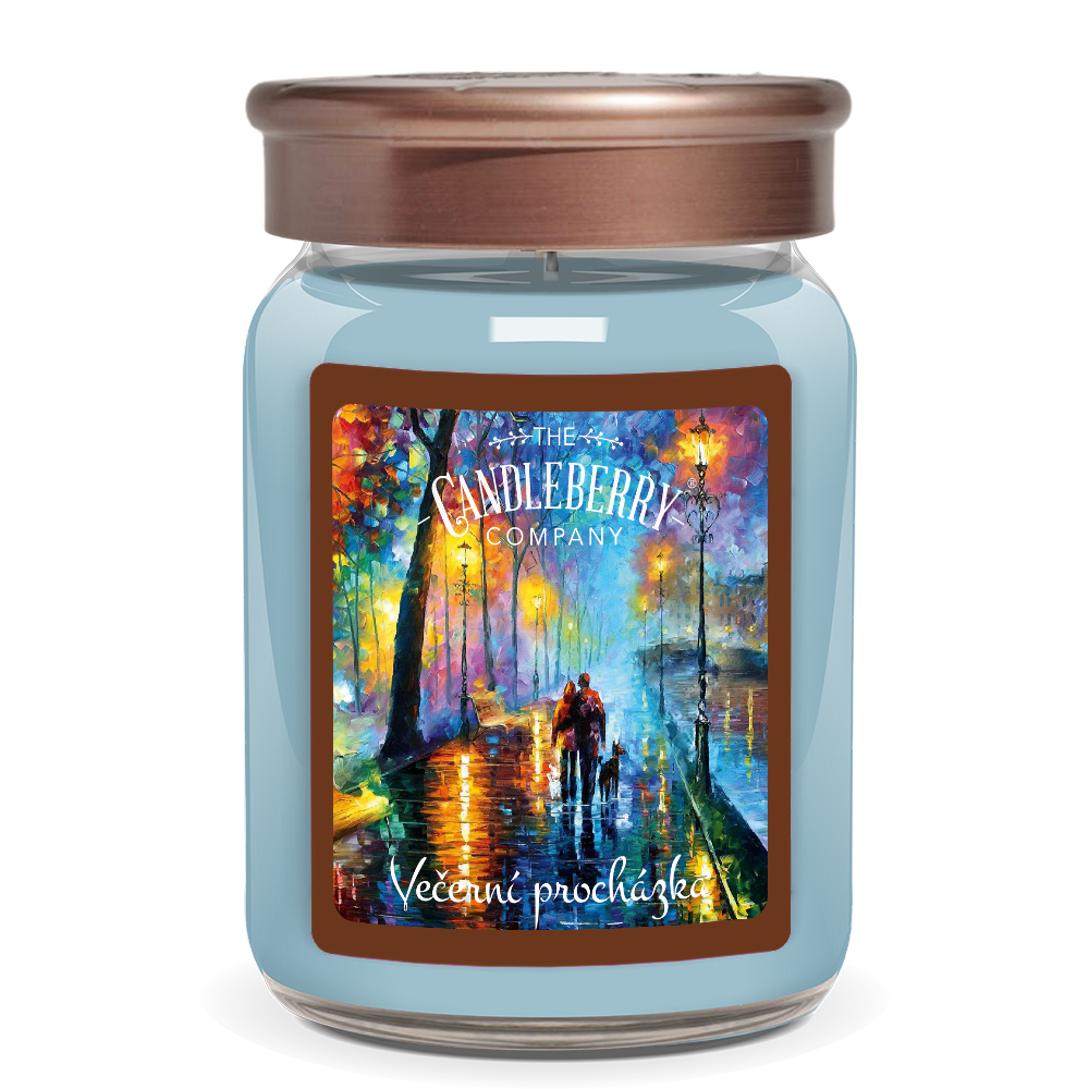 Candleberry - vonná svíčka Večerní procházka 624 g