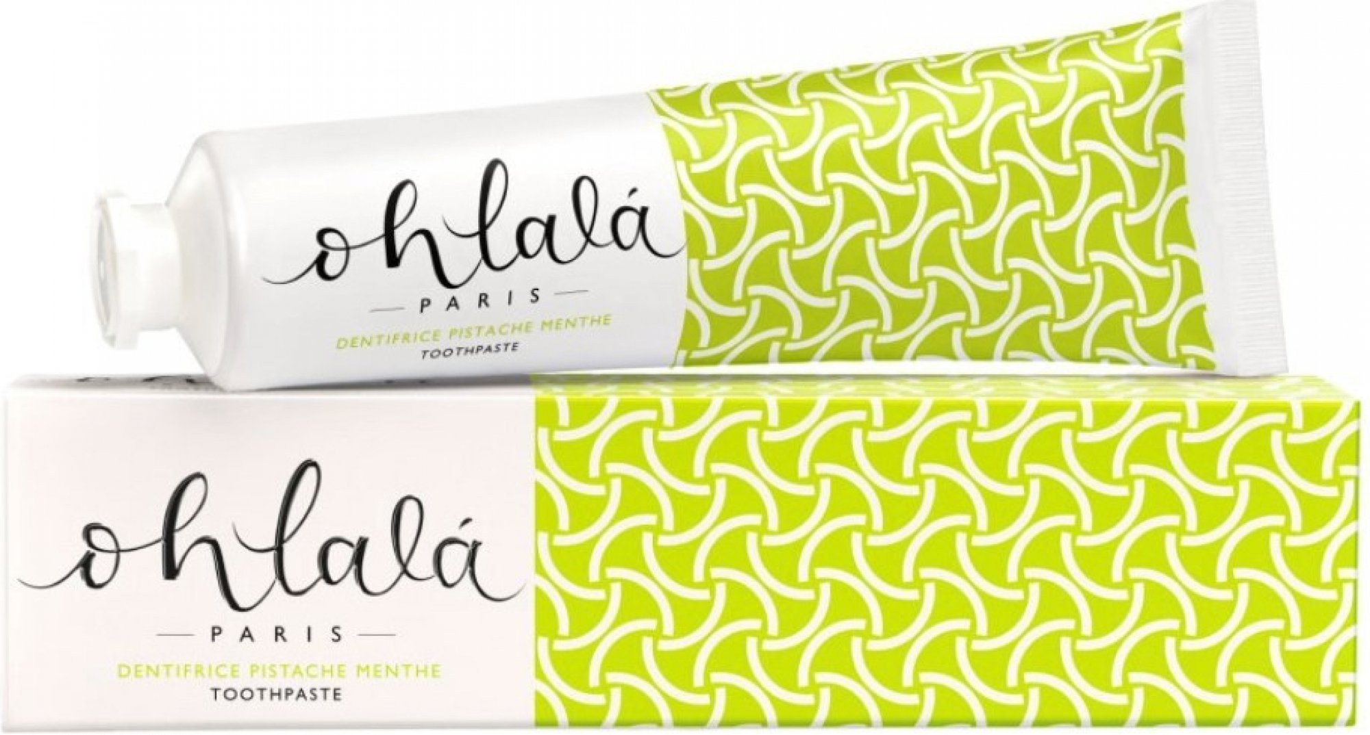 Ohlalá Svěží pasta na zuby - Pistácie a máta, 100 ml