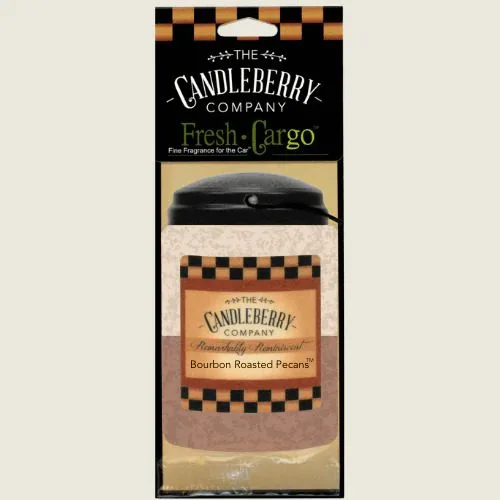 Candleberry - vůně do auta Roasted Bourbon Pecans