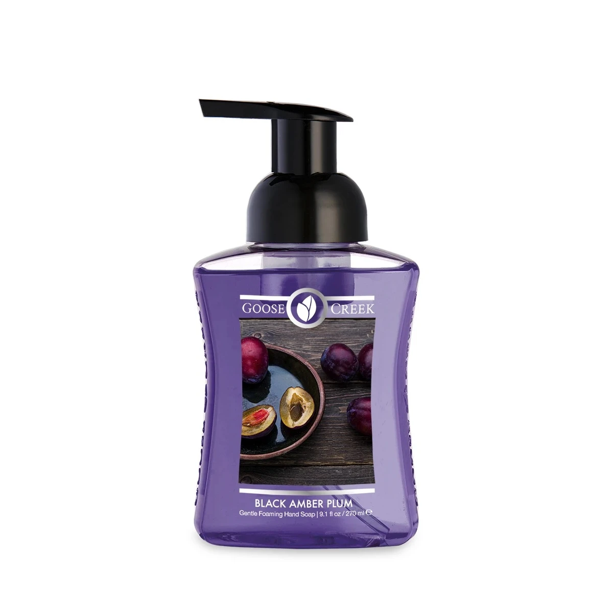 Goose Creek - pěnící mýdlo Black Amber Plum 270 ml