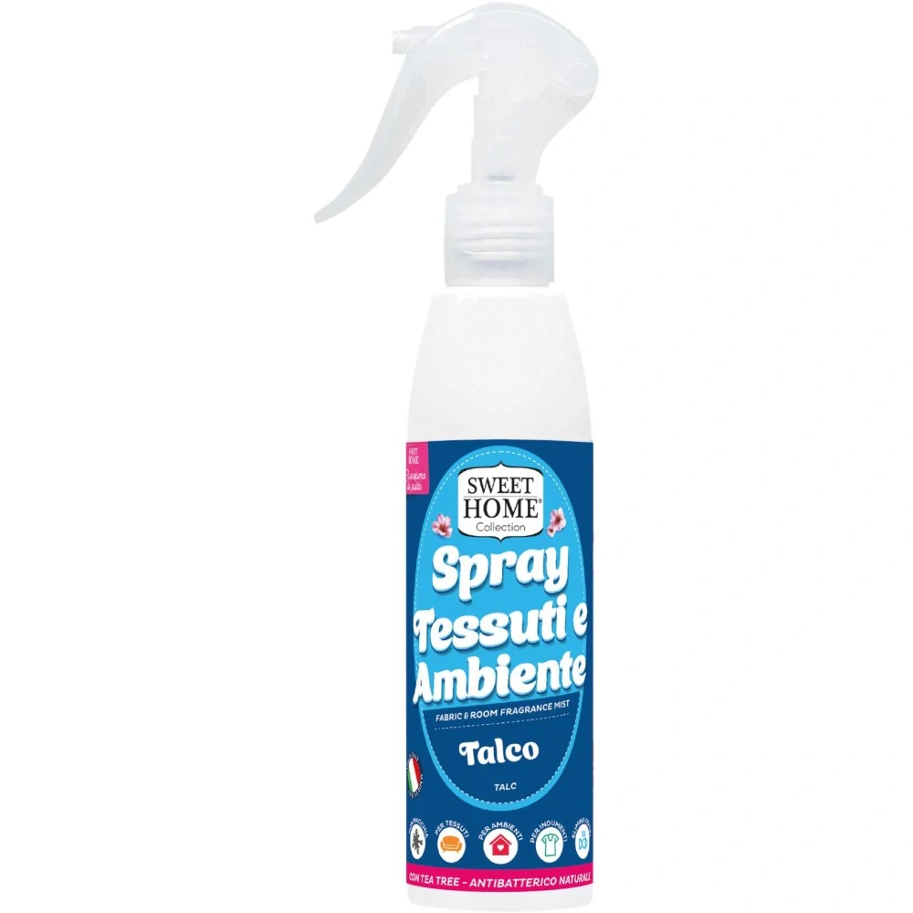 Sweet Home osvěžovač vzduchu a textilií Talco (Pudr) 250 ml
